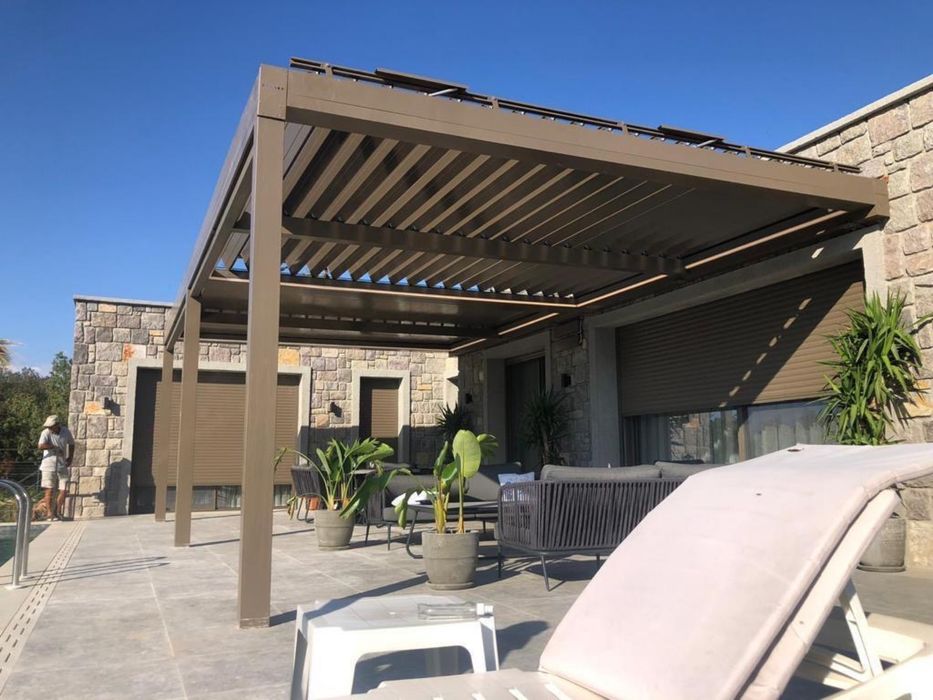 Пергола, Биоклима, Остъкления, Веранди, Гилотини