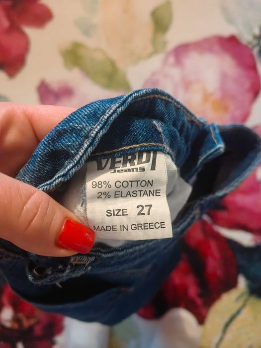 Модерно дамско/юношески дънки 7/8