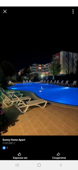Продава се Двустаен апартамент в к.к. Слънчев бряг - 56 кв.м за 5 €/кв.м - Снимка #1
