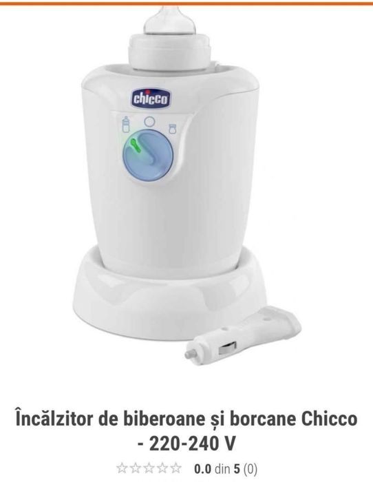 Balansoar încălzitor biberoane și sterilizator