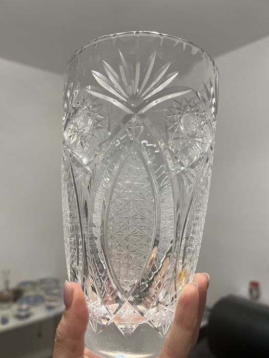 Vaza din cristal masiv superba