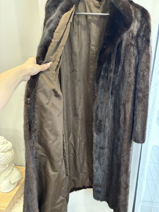 Кожено палто цели кожи лисица норка визон