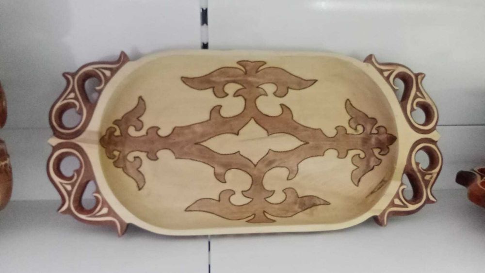 Астау, ағаш ыдыс,  табақ Астана