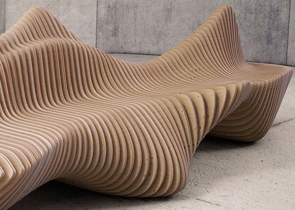 Параметрические 3Д стены и лавочки