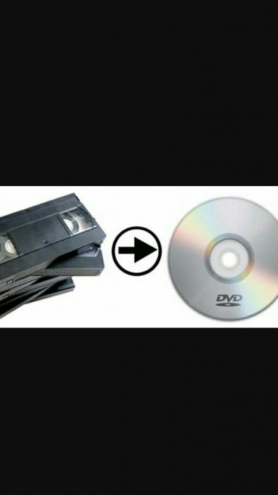 Transfer casete vhs pe dvd