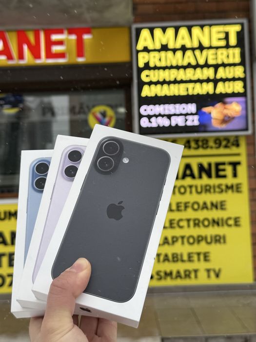 Iphone 17 256 NOU Sigilat Lavender Blue Black Garantie