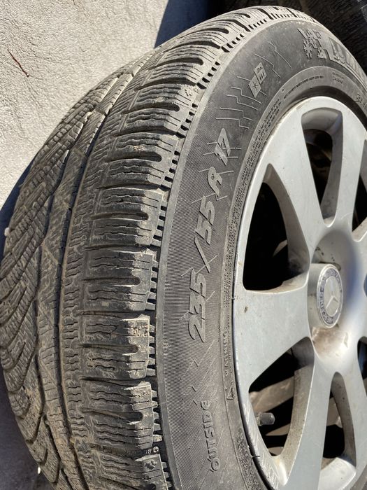 Set Jante Mercedes R 17 + Cauciucuri 235 / 55 / R17 + rezerva