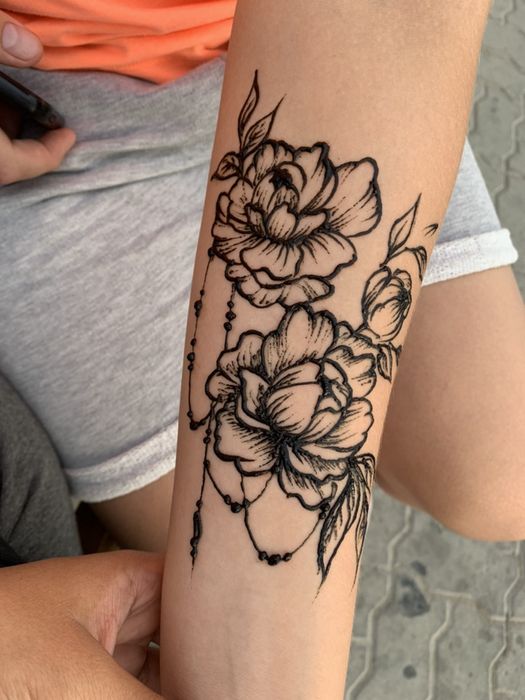 Роспись хной, мехенди