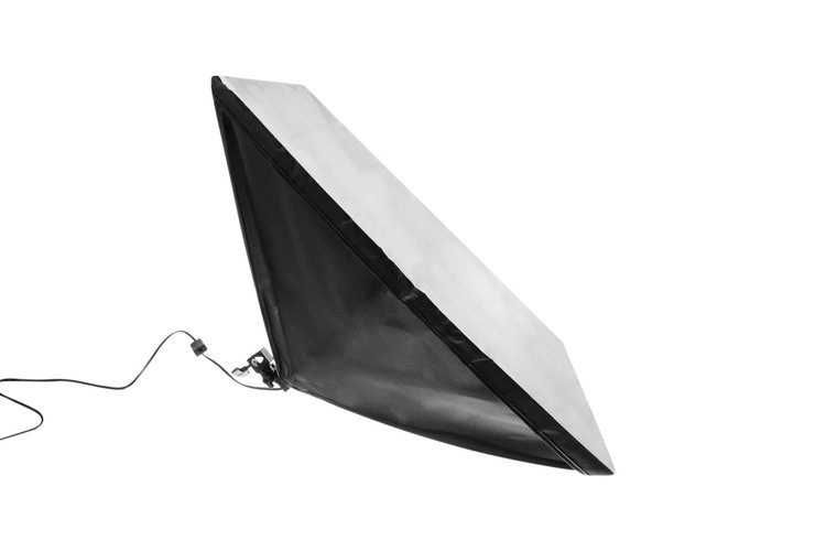 Set lumini studio 2 softbox, becuri 45W, 2 Panze de difuzie si geanta