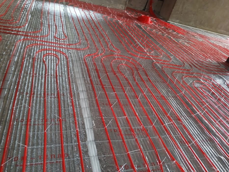 Тёплый пол .  Тёплый пол