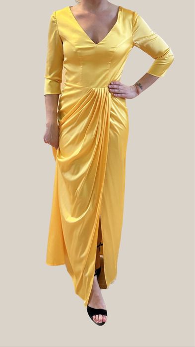 Rochie Galbena de seara