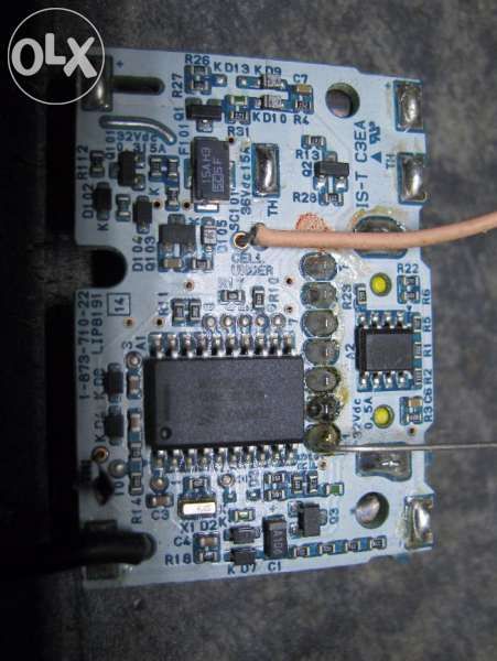 Отключване ремонт рециклиране на батерии Makita Li ion BL1830