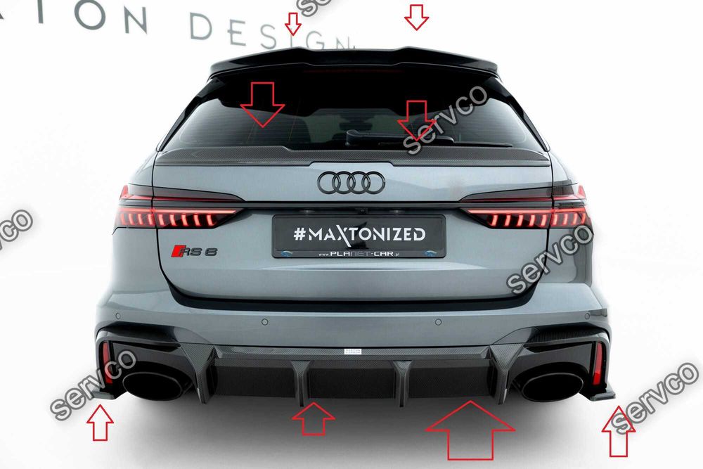 Pachet Set Body kit tuning Audi RS6 C8 2019- v10 - Maxton Design