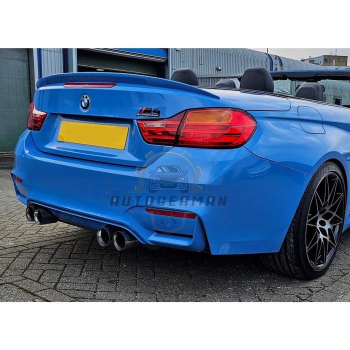 Спойлер BMW F33 P style кабриолер лип за багажник купе спорт