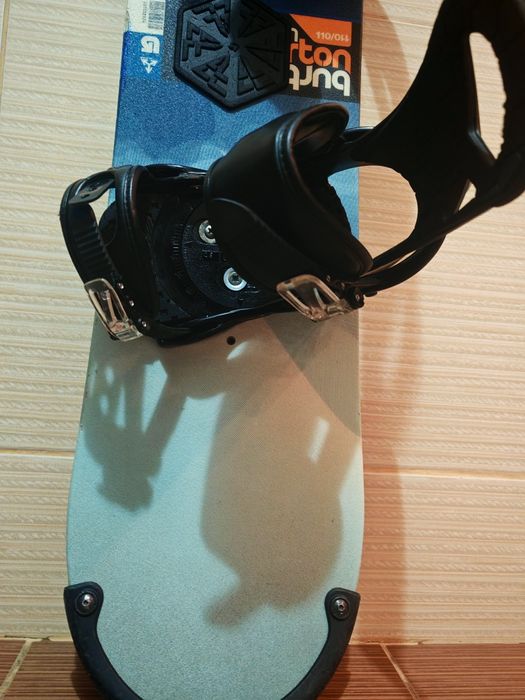 Placa snowboard Burton 110cm- legaturi burton