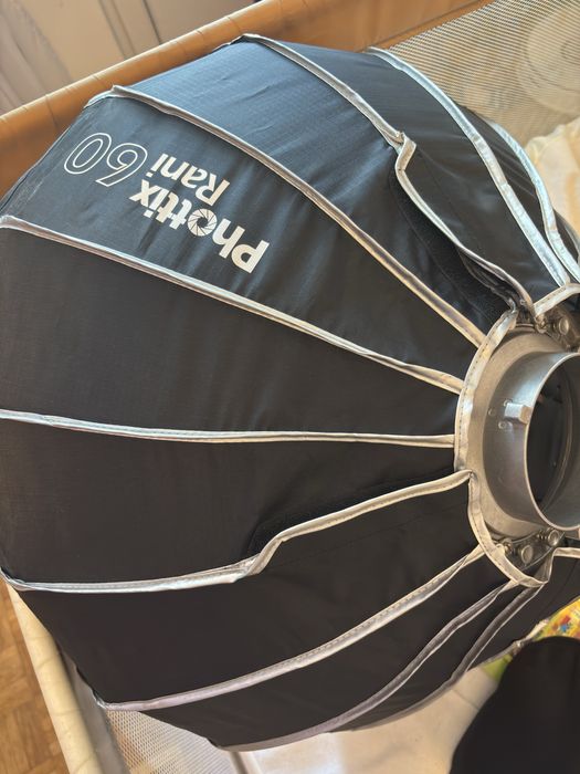 Beauty dish Softbox Phottix Rani 60cm pliabil + adaptor Bowens