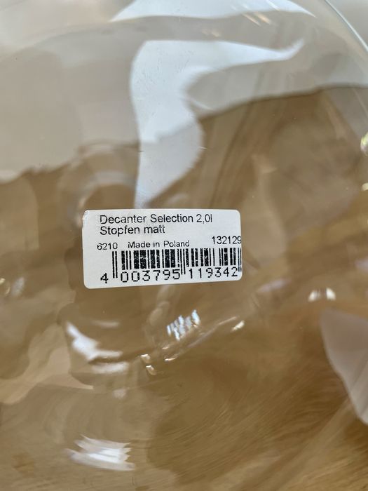 Луксозен декантер за вино Deru 2L