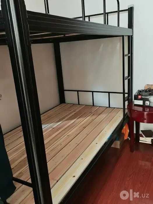 Krovat 2 qavatli metall, 500 kg yuk | Кровать двухъярусная