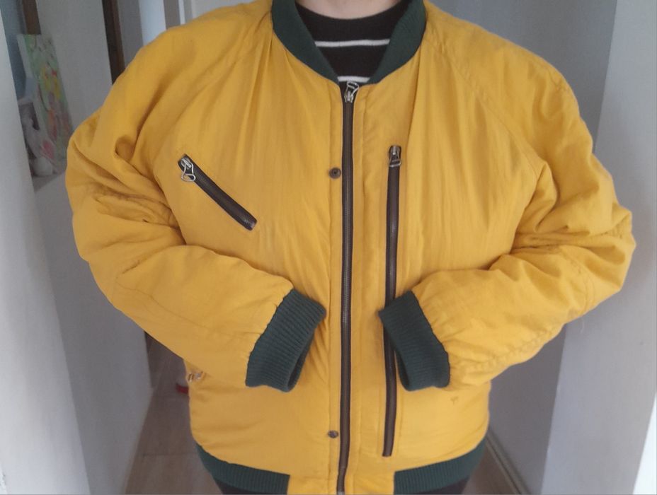 Geaca Bomber Camel originala