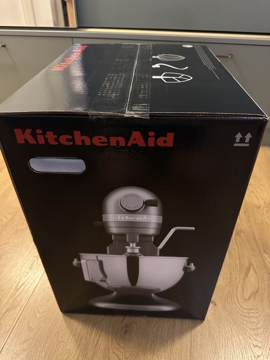 KitchenAid Heavy Duty – 5KSM55SXXECU, Robot de bucătărie, 5,2L – Nou