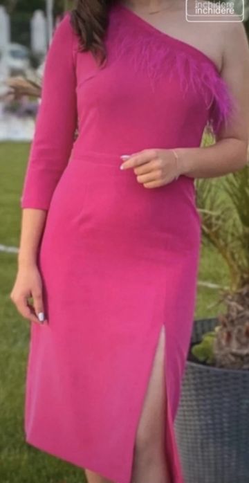 Rochie roz finuta