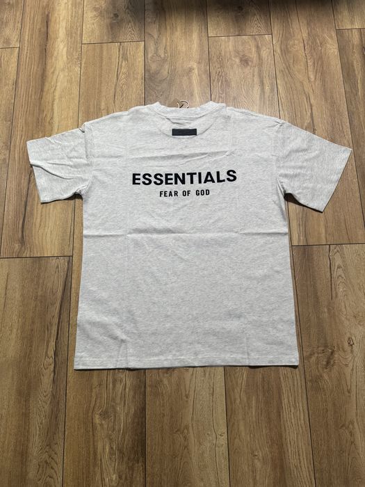 Fear Of God "Essentials" Oatmeal T-shirt