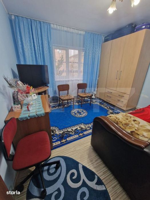 Apartament cu 2 camere, 52 mp, etaj intermediar, zona Burdujeni