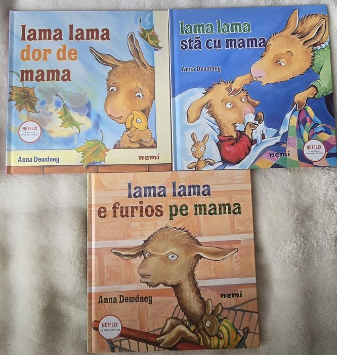 Set 3 carti lama lama