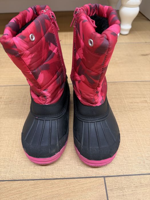 Детски ботушки CMP Sneewy - fuxia/fuxia