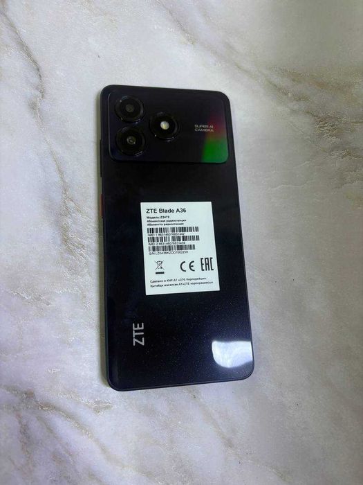 ZTE Blade A36 64гб (г.Кандыагаш) 842937