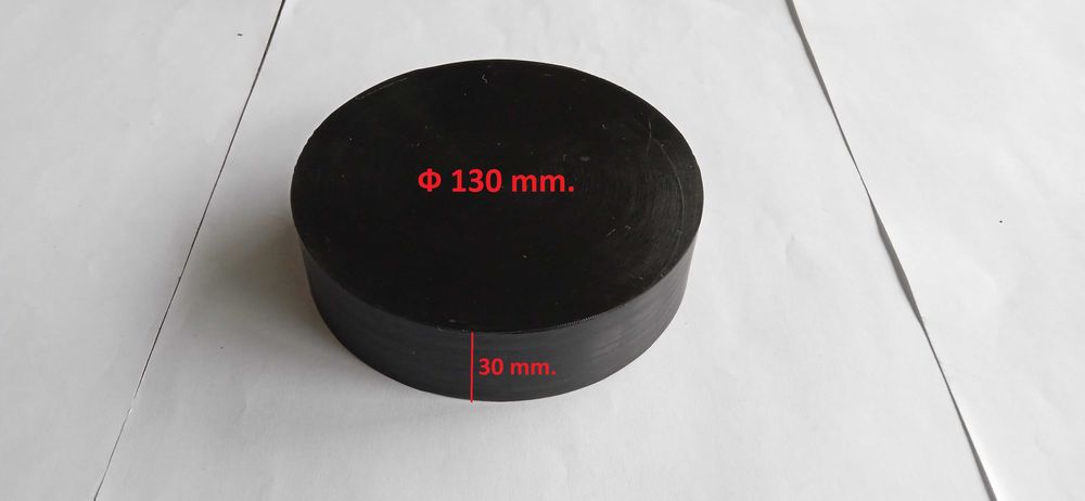 Плътни кръгли гумени тампони