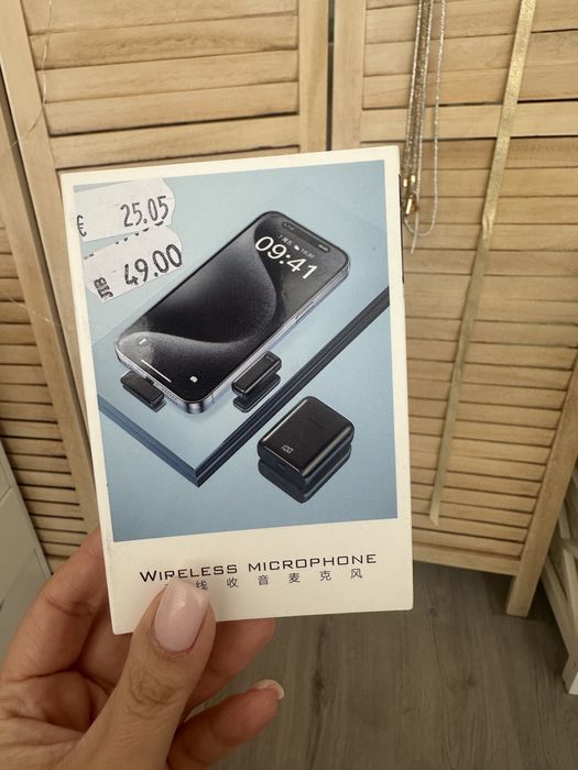 Безжични микрофони 2 бр