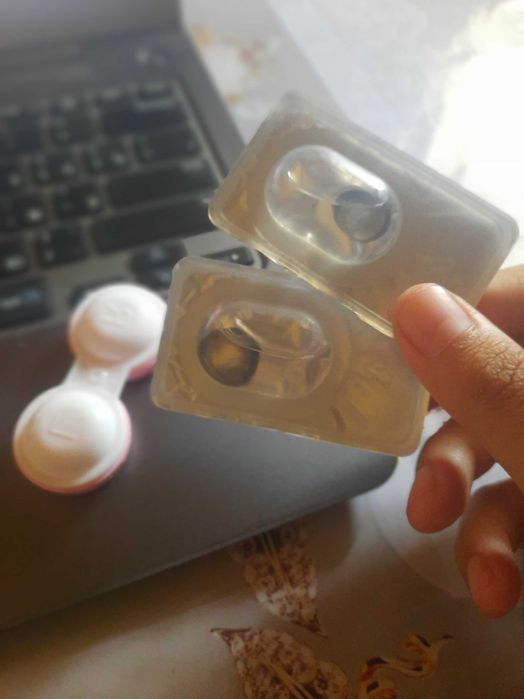 Линзы цветные для глаз