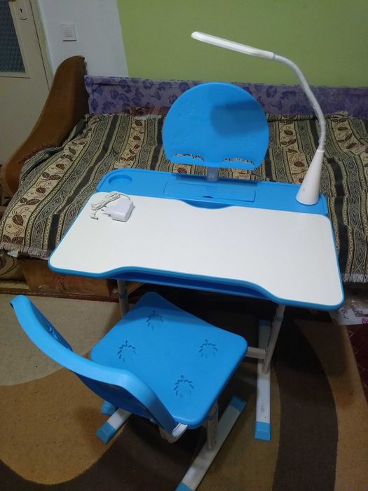 Set masă-scaun (birou copii) ajustabile