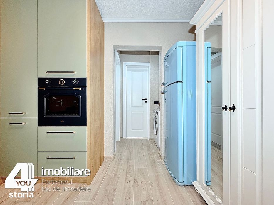 Apartament 2 camere Alfa, decomandat, 77 mp, mobilat, utilat+termoteca