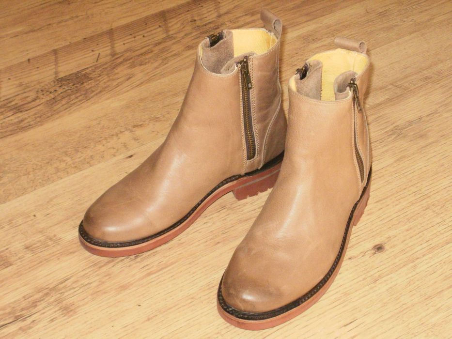 NO FRONTERA нови детски боти етествена кожа 36