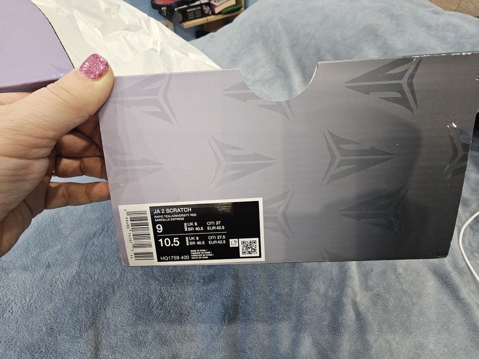 Маратонки Nike Ja 2 "Scratch", размер 42,5