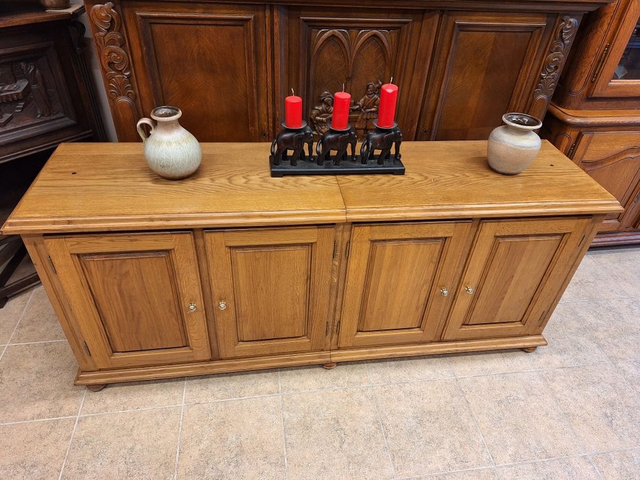 Луксозен комод, скрин, бюфет, шкаф дъб