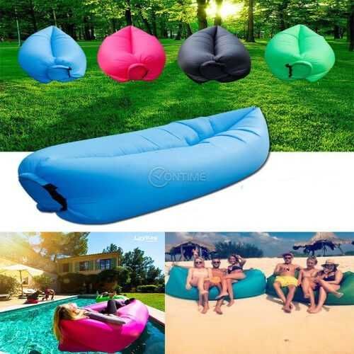 Надуваем хамак Cloud lounger, Airbed, Въздушно легло, Парашутка, 180 x 70 см