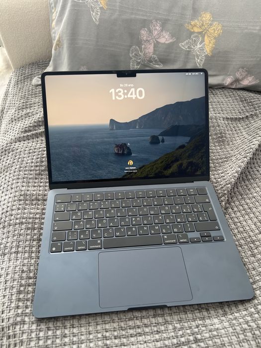 Macbook air m2 темносиний