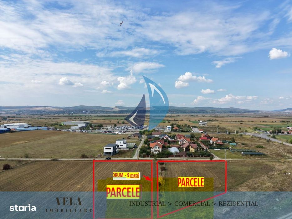 Parcele cu PUZ in Ernei, zona rezidentiala