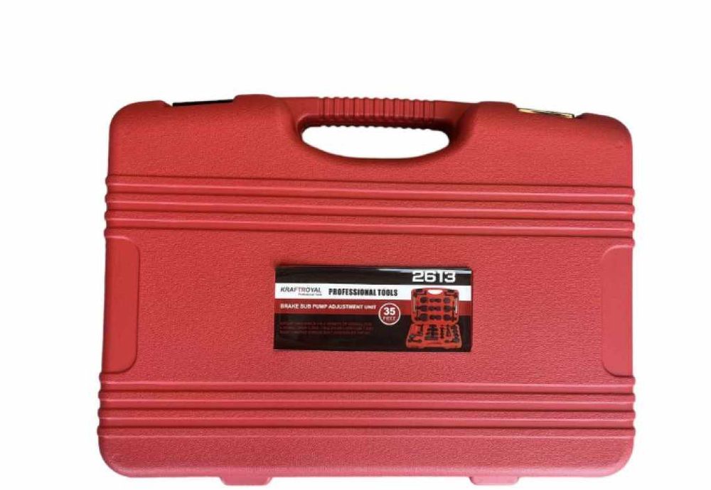 Комплект инструменти за смяна на накладки - 35 части