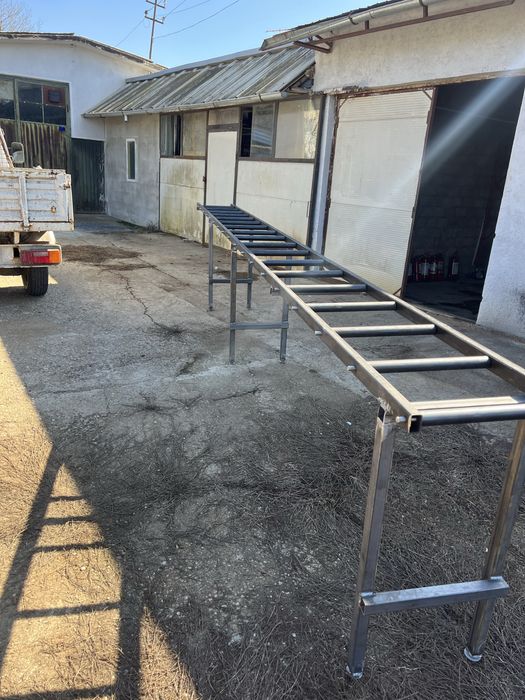 Masa cu role pentru debitat metal 6000/450/1000  nou