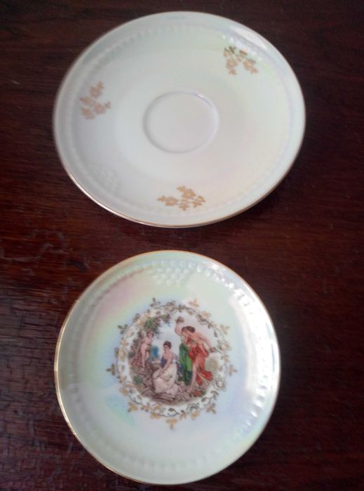 чайный сервиз Мадонна на 12 персон 70х годов 20 века (ГДР)