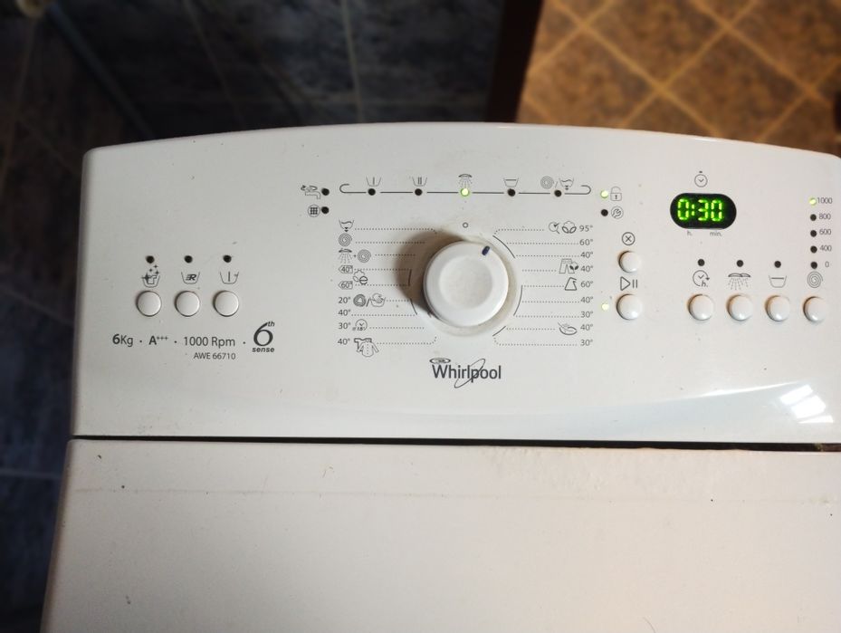 Ел. Двигател за пералня Whirlpool AWE 66710 на части