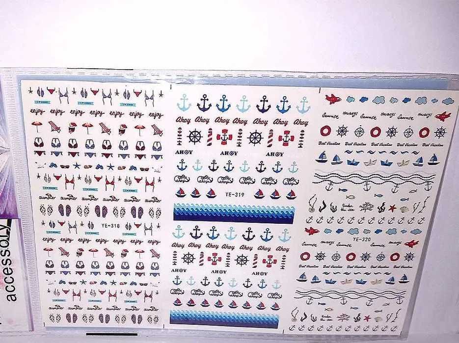 Водни стикери за нокти / Лепенки за нокти