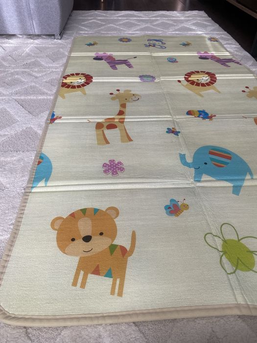 Детски килим за игра 100/180 - двулицев /момиче, момче/
