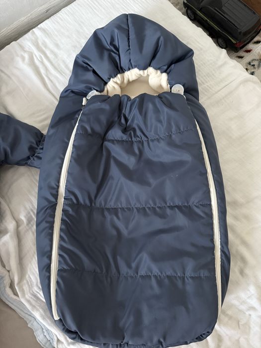 Конверт и комбинезон для новорожденных