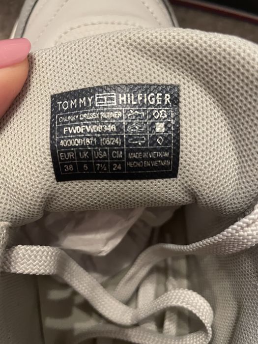 Кожени кецове Tommy Hilfiger 38н