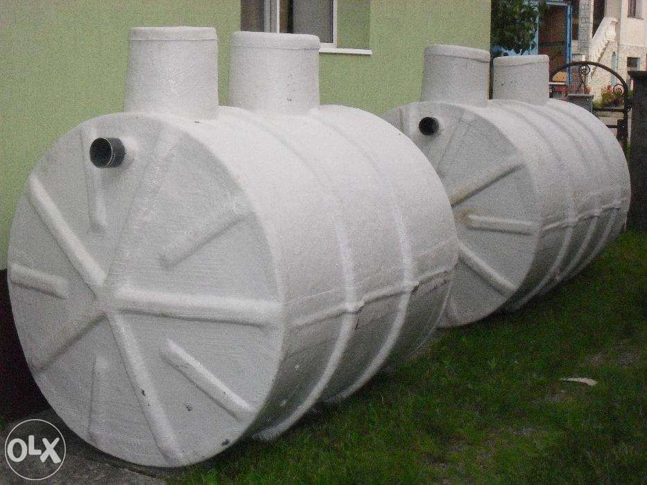 Fose septice, Bazine din fibra de sticla